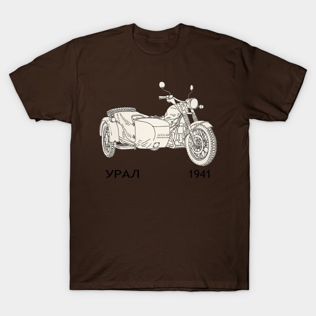 Ural motorcycle t shirts online